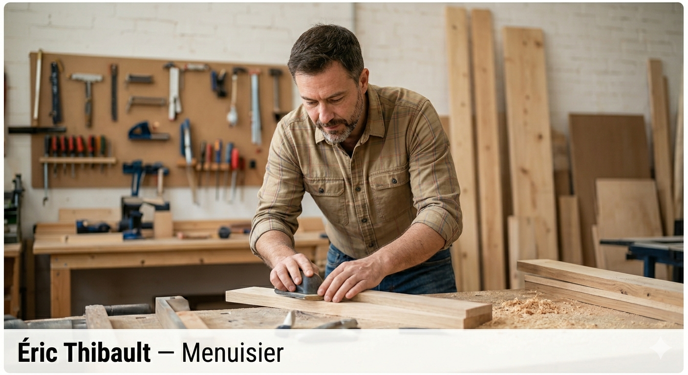 Artisan au travail